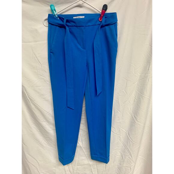 Stylish LOFT Devin Slim Blue Pants - Size 0 - Perfect for Any Occasion - Picture 2 of 4